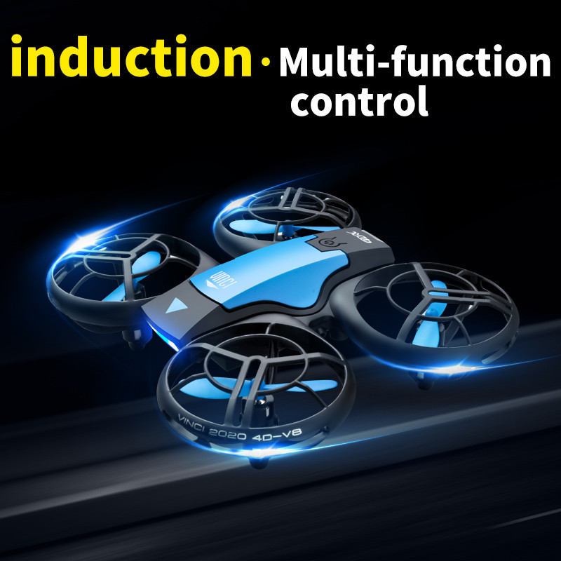 4DRC V8 New Mini Quadcopter Drone - 4K HD Wide Angle Camera, WiFi FPV Remote Control, Height Hold,