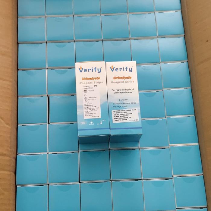 VERIFY 10P 3P ISI 100 STRIP / URINE TEST STRIP 10 PARAMETER ISI 100 STIK