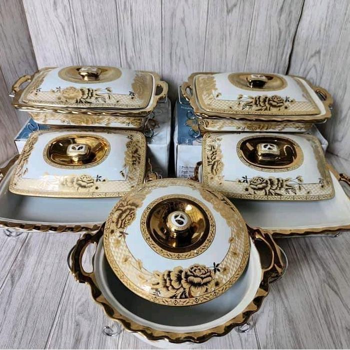 VICENZA PRASMANAN MOTIF SET 5 KERAMIK