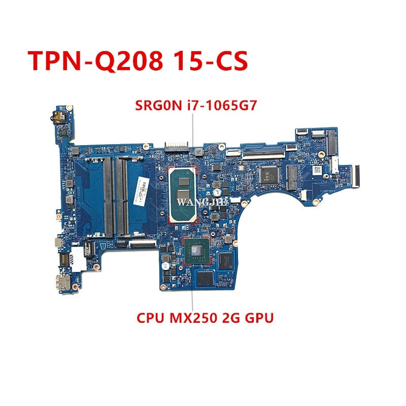 L67284-001 L67284-601 For HP TPN-Q208 15-CS 15-cs3040TX DAG7BLMB8D0 Motherboard SRG0N i7-1065G7 CPU