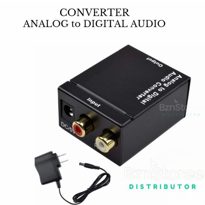 Audio Converter Analog Rca To Digital /Converter Analog To Digital