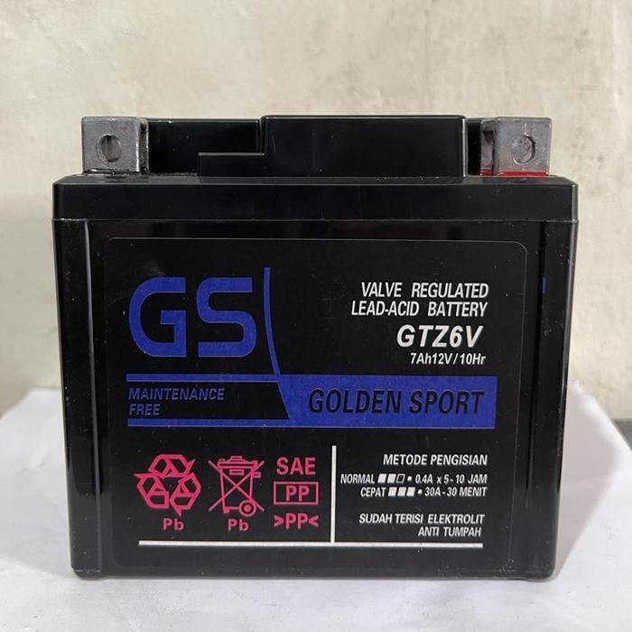 Aki Motor All New Honda Beat Esp Cbs Iss Gtz7S Gs Aki Kering
