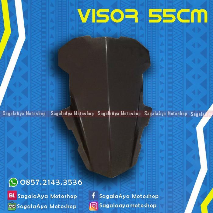 Visor Motor Touring Windshiled Adventure Vixion Cb150 Verza Megapro Harga Khusus
