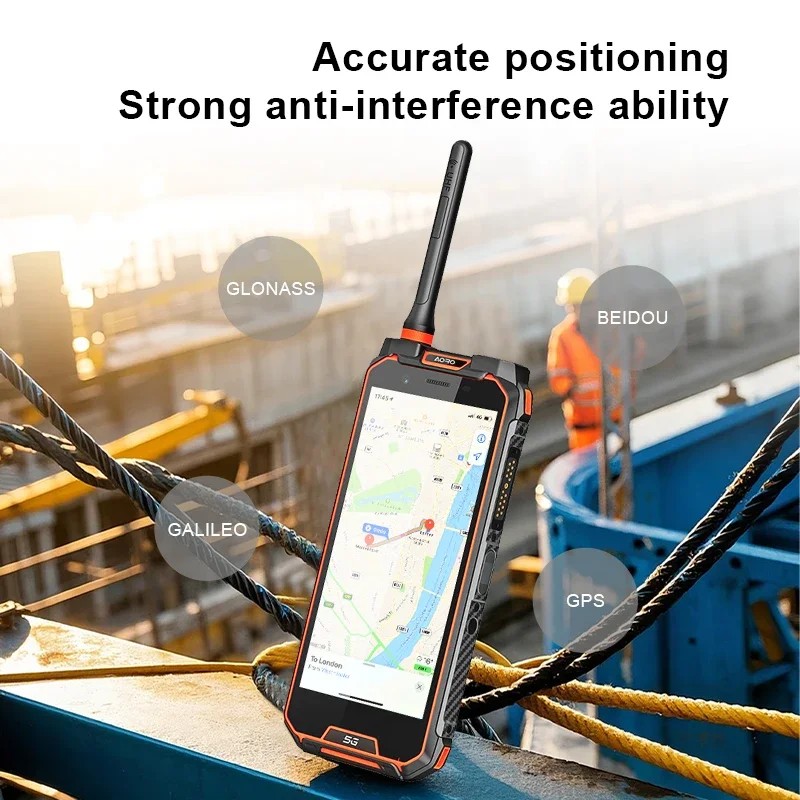 5G 8GB+256GB Rugged Phone Android 12 Octa Core Above 8000 MAh AORO Rugged Phone
