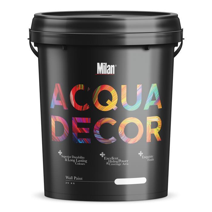 Milan Cat Tembok Acqua Decor 5 Kg Kuning Oker
