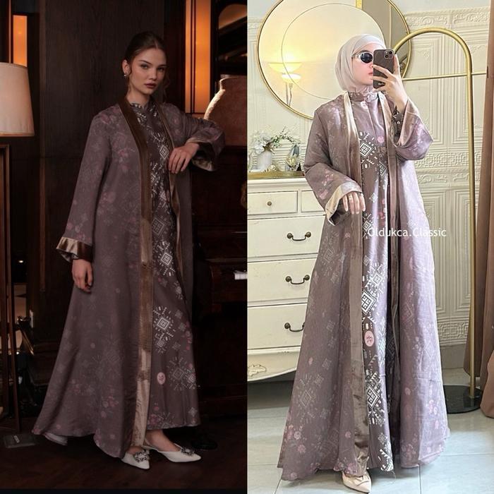 Oldukca.Classic- Ayesha Kaftan 2In1 Kondangan Dengan Desain Elegan Dan Warna Cantik Untuk Tampilan