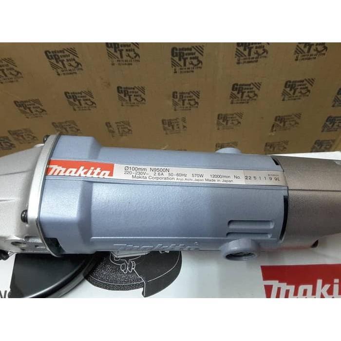 MAKITA N9500N MESIN GERINDA GURINDA GRENDA TANGAN 4" INCH N 9500N N9500 N