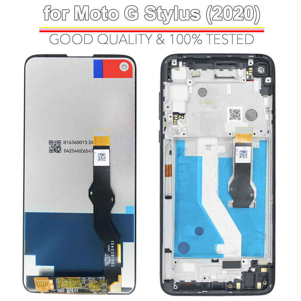 Tested LCD for Motorola Moto G Stylus 2020 LCD Display Touch Screen Assembly for Moto G Stylus 2020