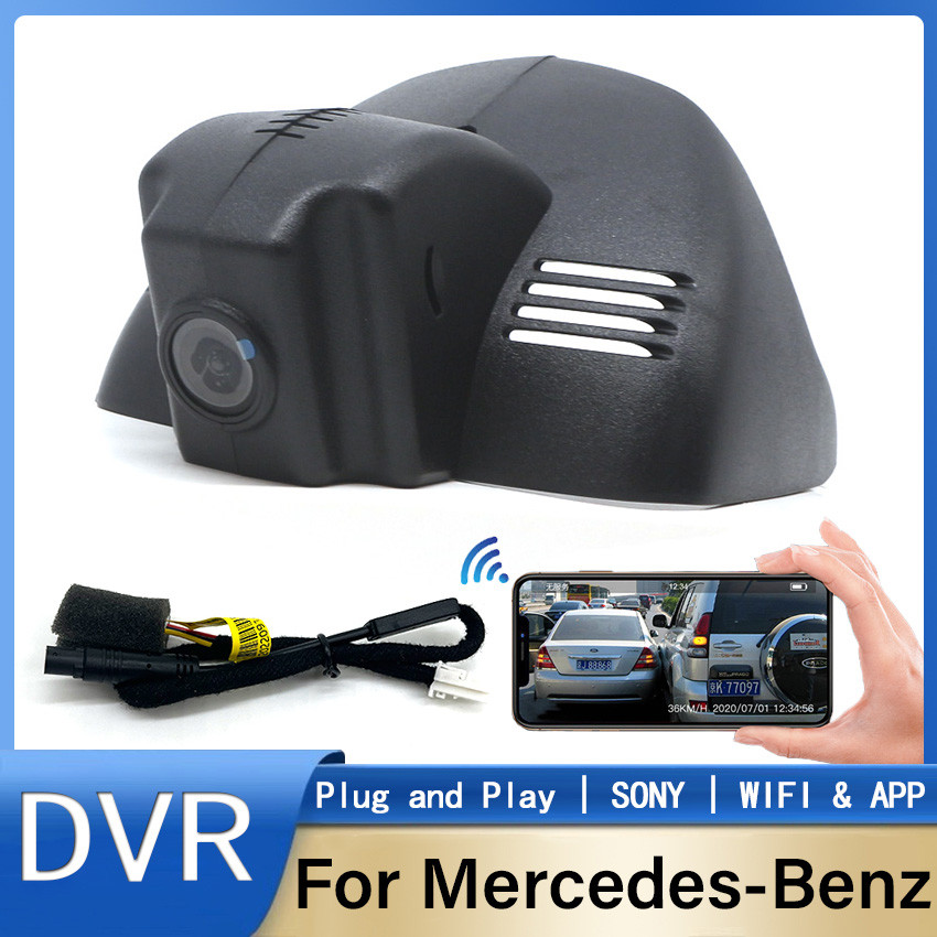 Plug and Play Car Dvr WIFI Dash Cam Camera For smart fortwo 453 For Smart for two 453 451