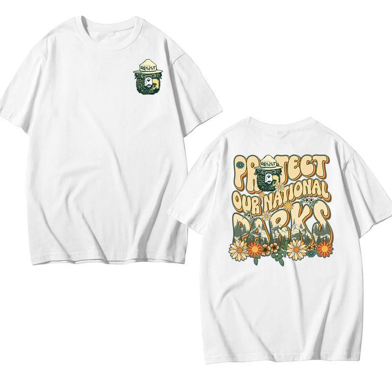 Protect Our National Parks 2 Sides T-Shirt, Subtle Anti Jump Sweatshirt, Respect The Local Wildlife 