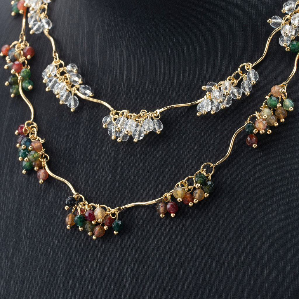 GUFEATHER C285,diy chain,nickel free,18k gold plated,copper,natural stone,zircons,diy bracelet