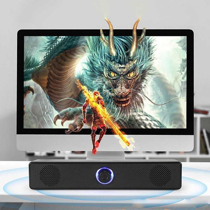 Soundbar Speaker Bluetooth Stereo Soundbar Home Theater Speaker Komputer USB bass pc Tv Speakers