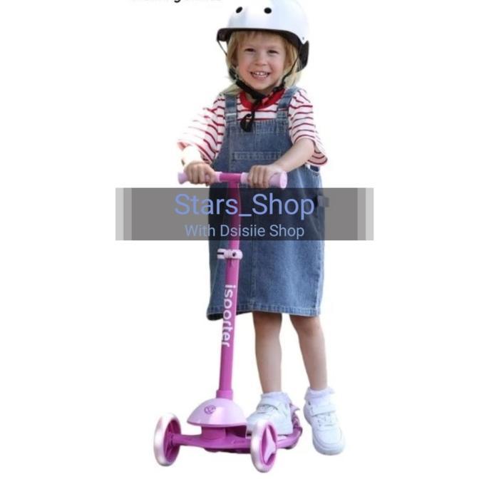 Paso Skuter Isporter M3Z Pink Original / Skuter Anak