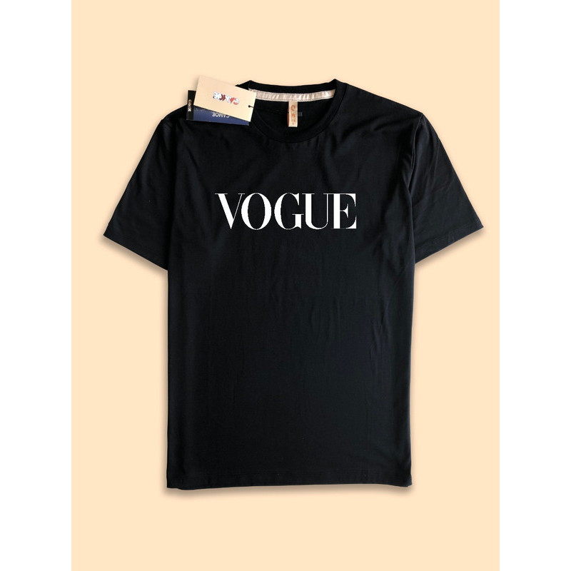 Kaos Tshirt Vogue logo