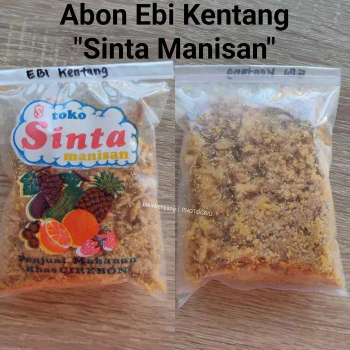 Abon Ebi Kentang "Sinta Manisan" Berat - 100 Gram Khas Cirebon Termurah