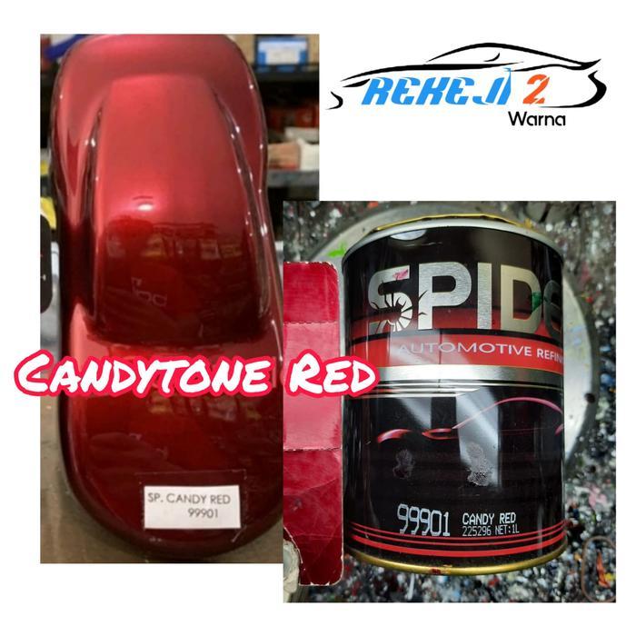 Cat Candy Merah satu paket komplit+ Dasaran silver/Epoxy+ Clear 4100