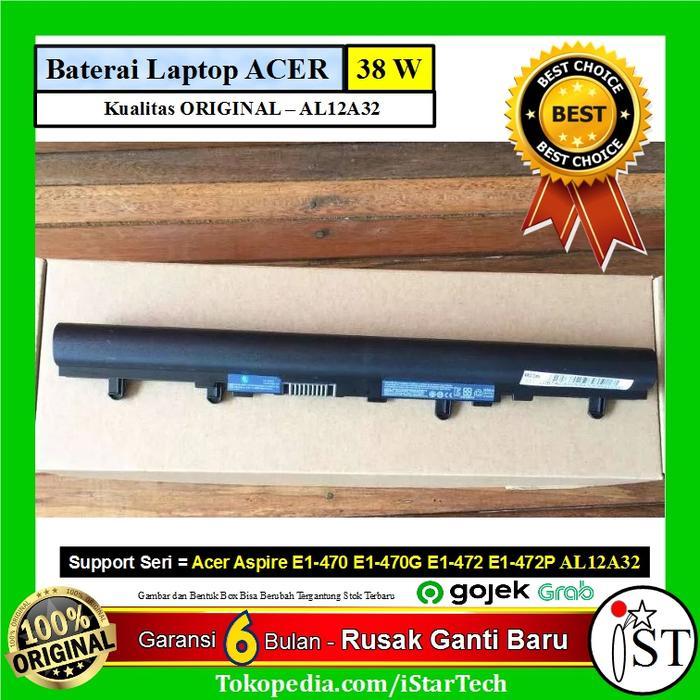 Baterai Laptop Acer Aspire E1-470 E1-470G E1-472 E1-472P V5 Series