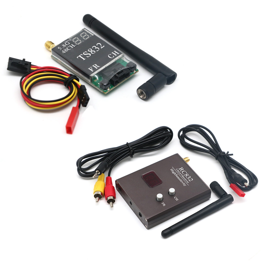 TS832 & RC832/RC832H V3.0 Transmitter Recevier Wireless Audio Video Transmission System 48Ch 5.8G
