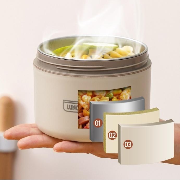 Stainless Tempat Bekal Tempat Makan Stainless Bekal Makan Set 304 Baja Tahan Karat Yang Dapat