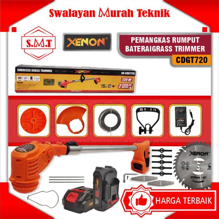 XENON CDGT720 Alat Potong Rumput Baterai Cordless