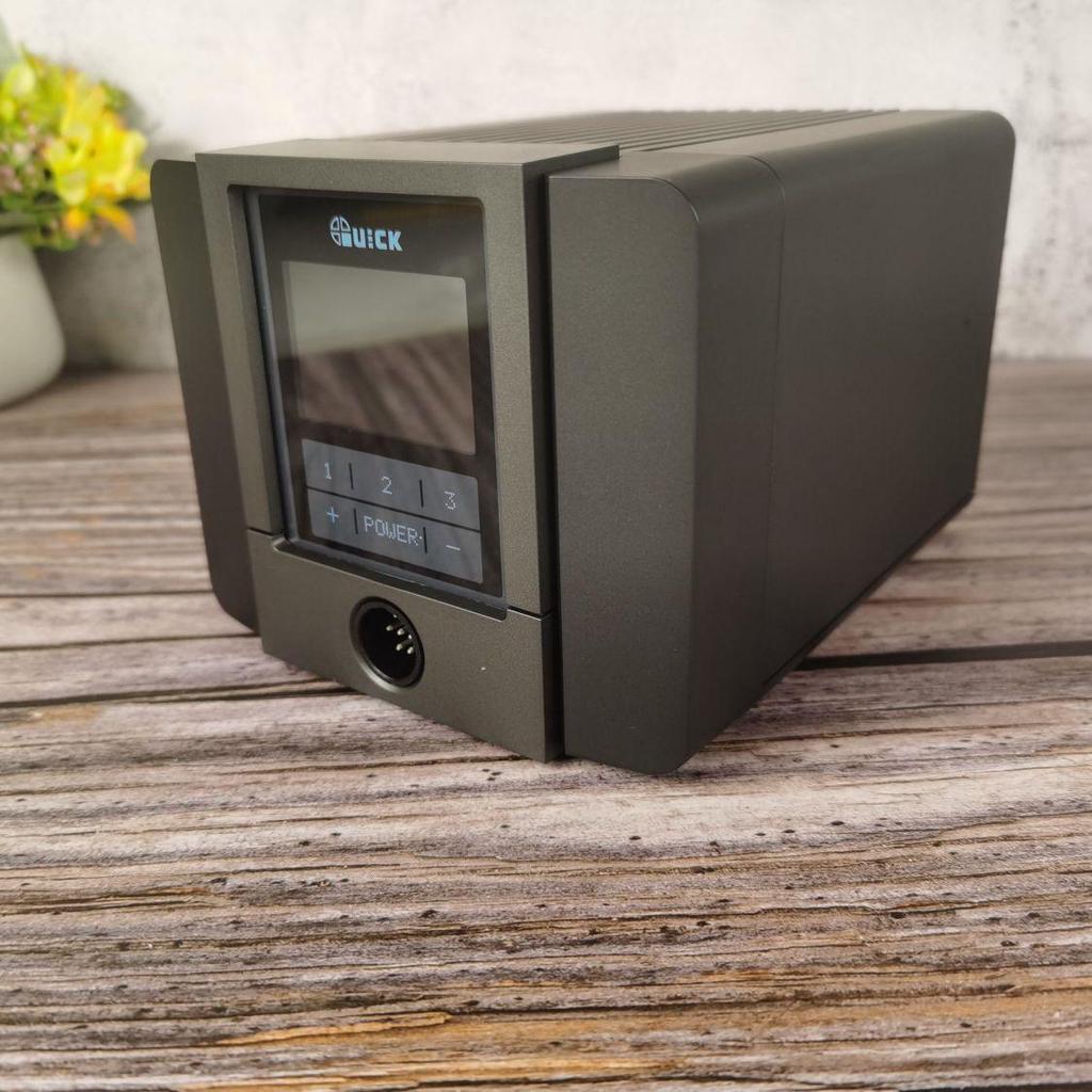 PROMO   QUICK TS1200A Lead Free Soldering Station 120W Solder Repair Tool Fast Heating Welding Iron 