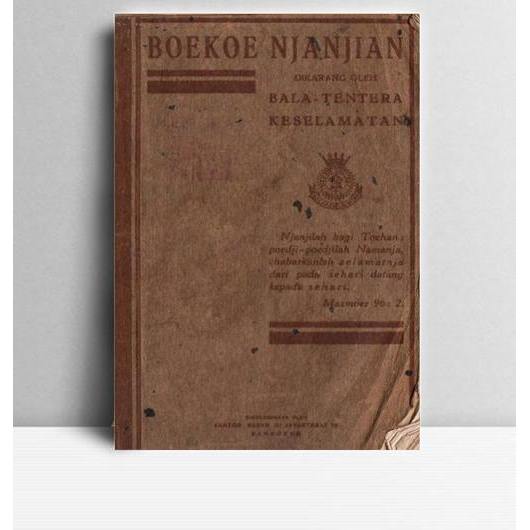 Boekoe Njanjian. Bala Tentara Keselamatan. TP. Bandung. TT.