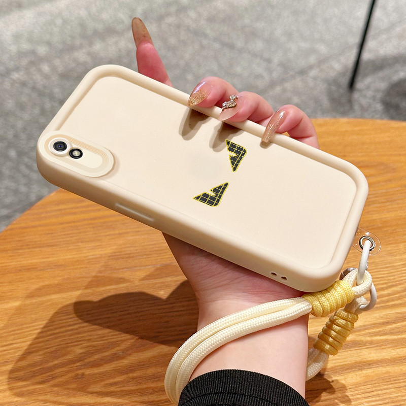 Casing Hp untuk Xiaomi Redmi 9A 9I Case Casing mata pola Cesing HP pelindung Softcase Silikon Kasing