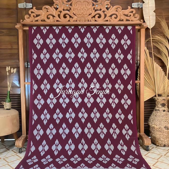 Kain Tenun Blanket Sakura - Motif Bunga