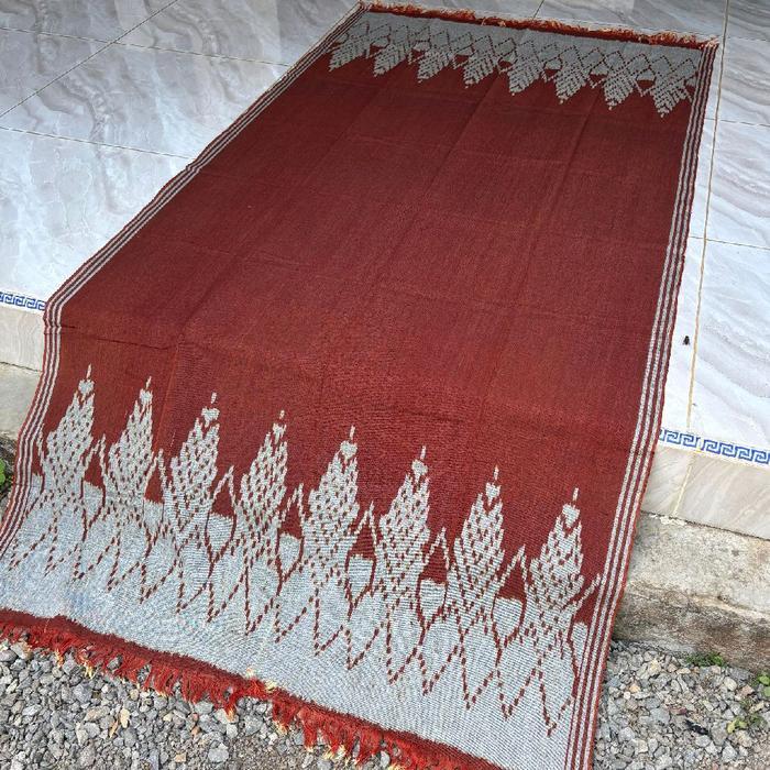 KAIN TENUN BLANKET PREMIUM - KAIN TENUN ETHNIC COKLAT