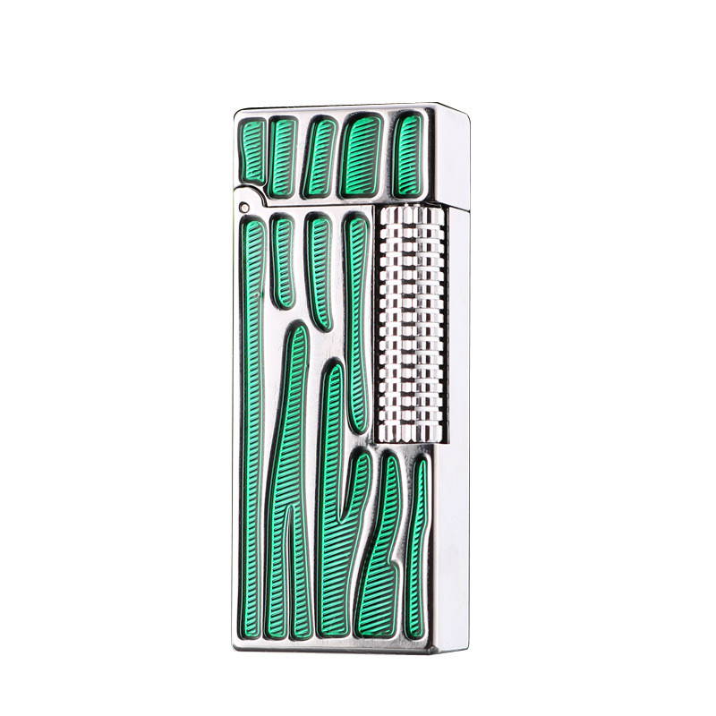 ZORRO 728 Slim Kerosene Lighter, High-end Side-slip Grinding Wheel, Narrow Machine, Good-looking