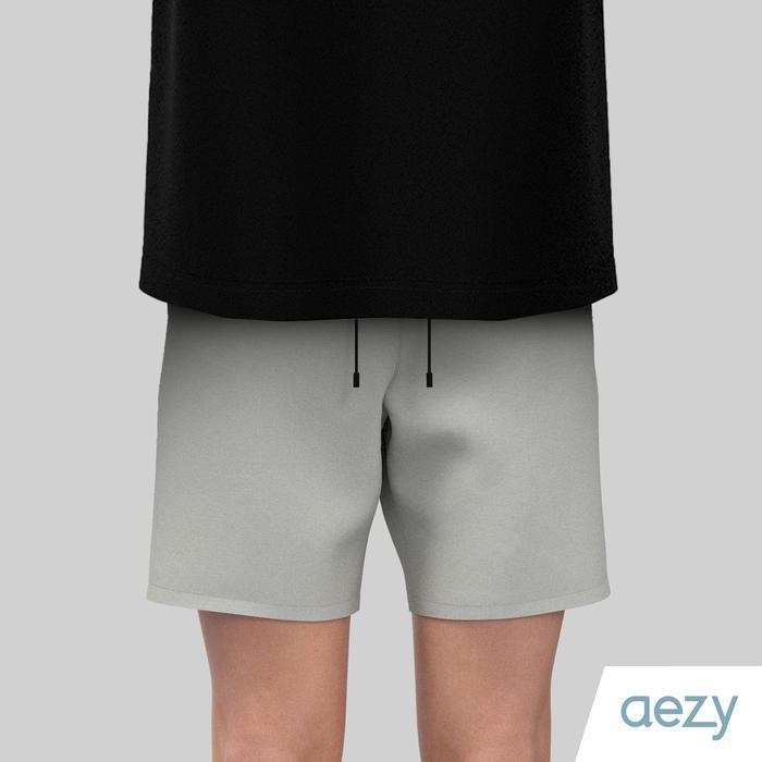 No Void Minds AEZY Sweatshorts Oatmeal