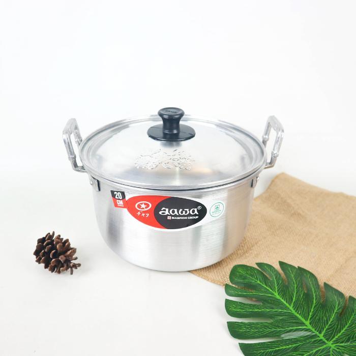 Panci TL 20 Cm Panci Aluminium Jawa 20 CM -Panci Sayur Serbaguna - DV