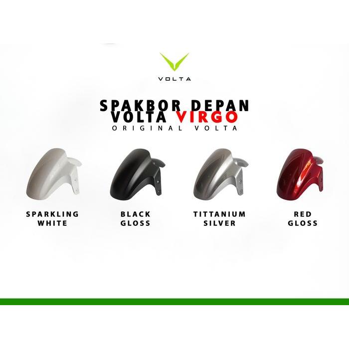 ORIGINAL VOLTA - SPAKBOR DEPAN MOTOR LISTRIK VOLTA VIRGO