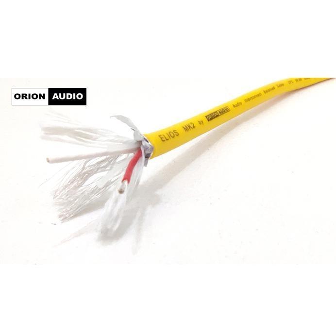 Kabel interconnect balance ELIOS MKII by Orion Audio meteran bulk.