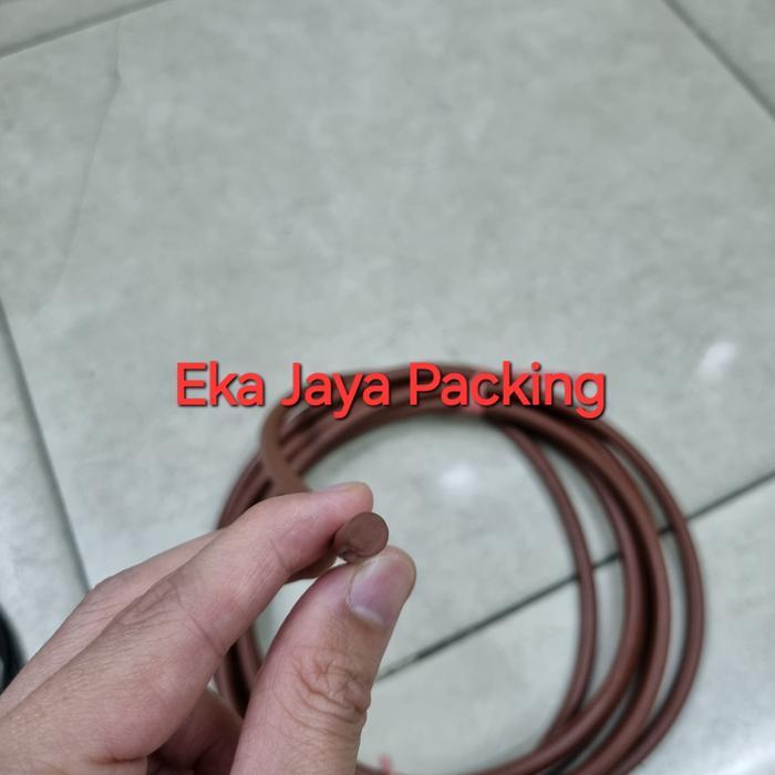 Khusus Grab O Ring Cord Viton Fkm Original 2Mm ( Viton Meteran )
