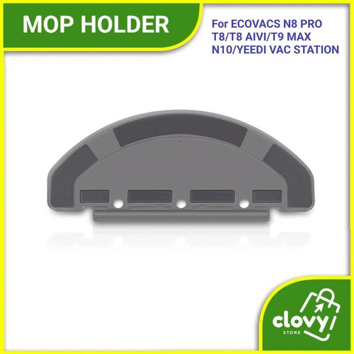 TERLARIS Mop Holder Rack Plate Bracket for Ecovacs N8 PRO/T8/T8 AIVI/T9 MAX/N10/Yeedi Vac Station