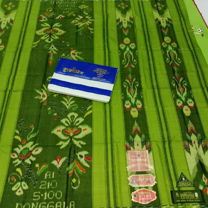 Sarung Donggala A1 S100 Full Sutra Istimewa 100% Sarung Mewah Donggala No1 Sarung Tenun Muslim