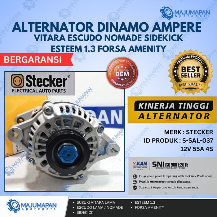 Alternator Dinamo Ampere Suzuki Vitara Escudo Sidekick Stc.