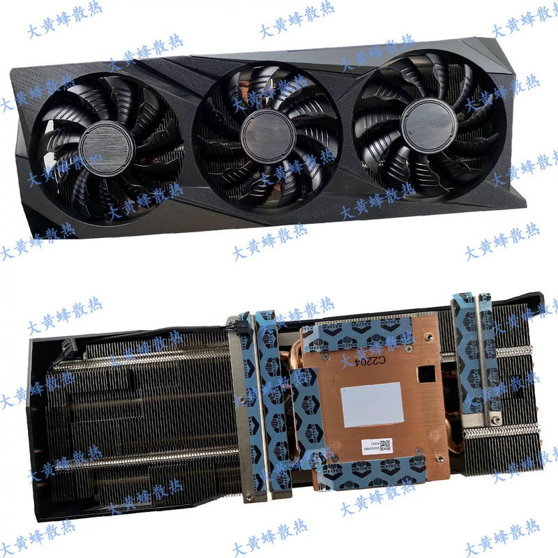 New Original Cooler Frame Fans Heatsink for Gigabyte RX6800 RX6800XT RX6900XT Graphics Video Card