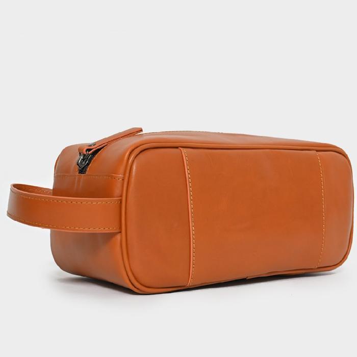 New Gk Dopp Kit - Tas Pouch Kulit Asli/Tas Pouch Kulit/Pouch Pria