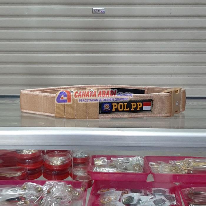 Ikat Pinggang Minimalis Sabuk Pol Pp Atau Kopel Pol Pp Satpol Pp Pdl