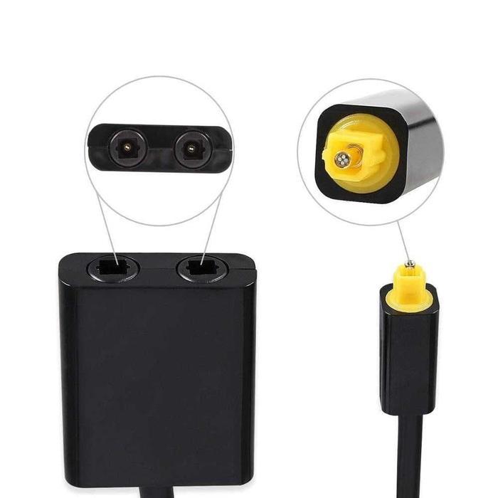 Audio Digital Toslink Splitter 1M-2F
