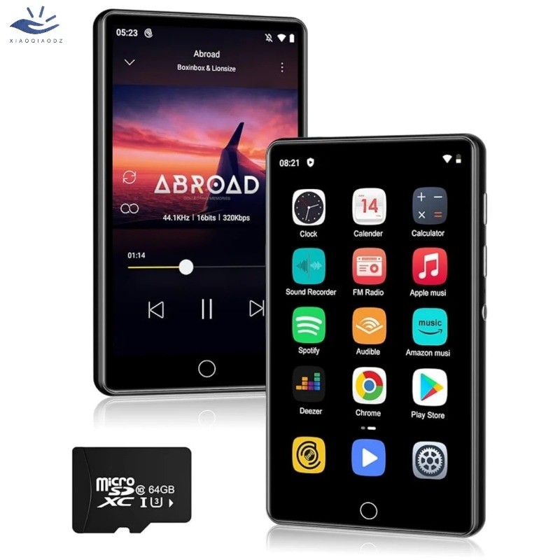 XIAOQIAODZ MP4 Player MP3 Music MP5 Video Bluetooth Electronic Book Android Touch Portal Wifi