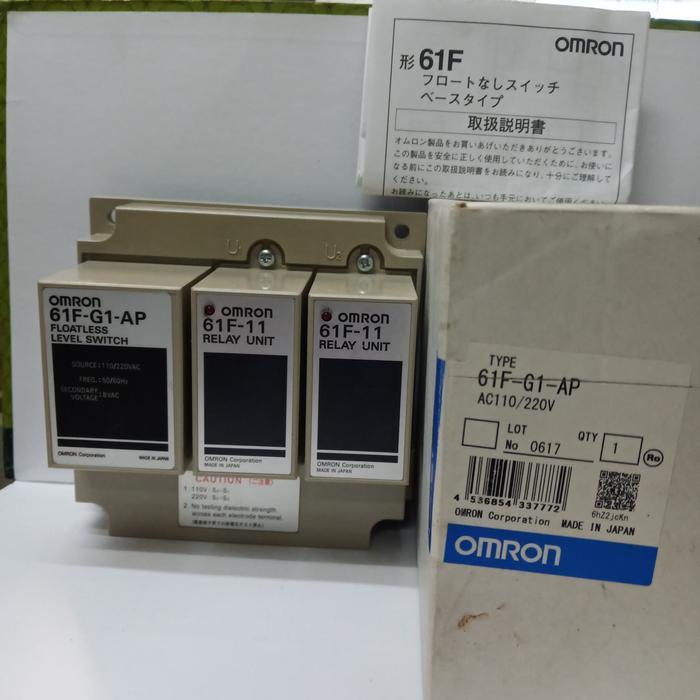 Terbaru Wlc Omron 61F-G1-Ap +61F-11+61F-11 Original