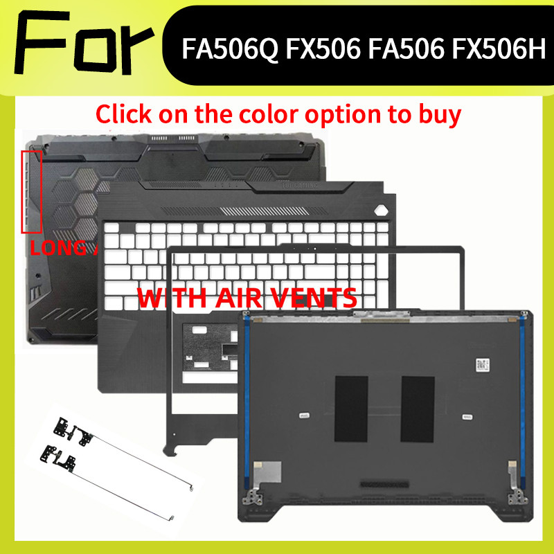 Black Laptop Accessorie For FA506 FX506 FA506U FX506U FX506H FX506HC FX506HM Replacement Housing