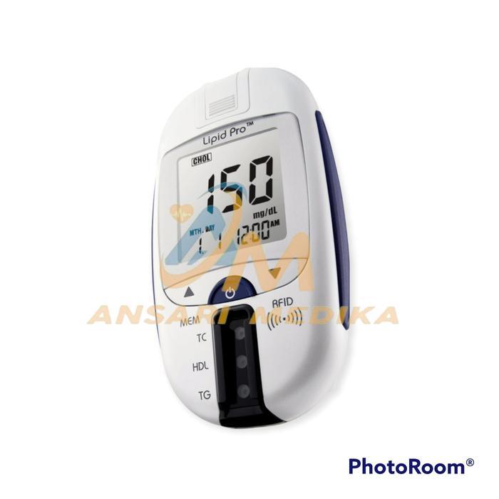 ALAT TES LIPID PRO KOLESTEROL TRIGLISERIDA HDL LDL GLUCOSE METER