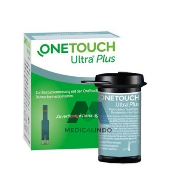 STRIP GULA DARAH ONETOUCH ULTRA PLUS ISI 25 REFILL GLUCOSE TEST STRIP