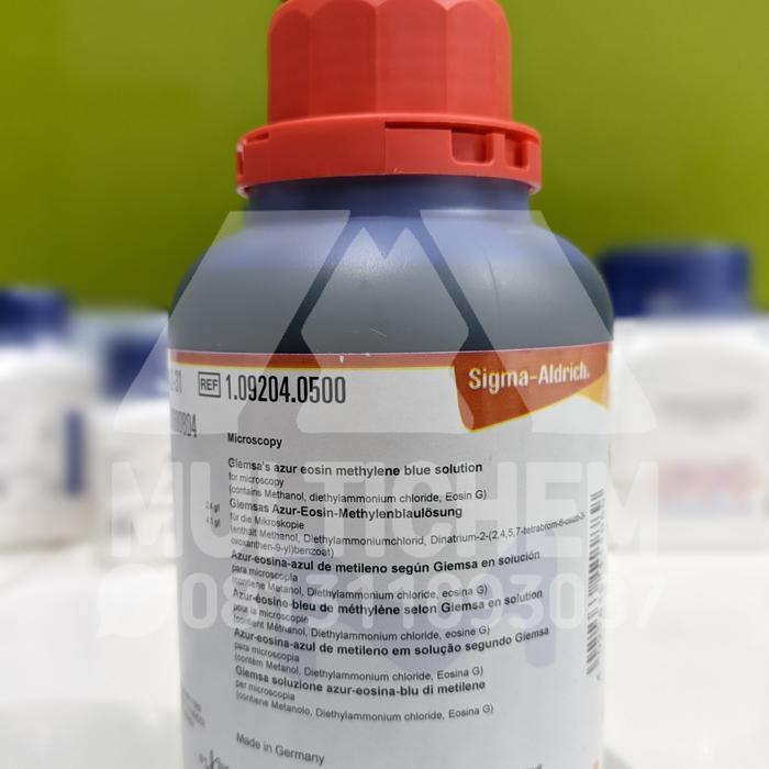 TEREMURAHTERLARIS READY SILAHKAN DIORDER GIMSA / GIEMSA MERCK 500ML