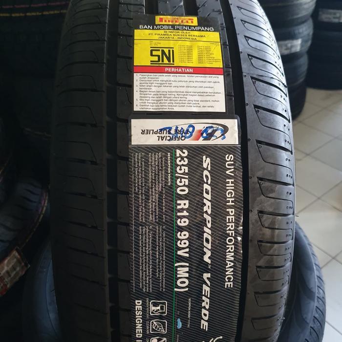 ban mobil pirelli 235 50 19 scorpion verde