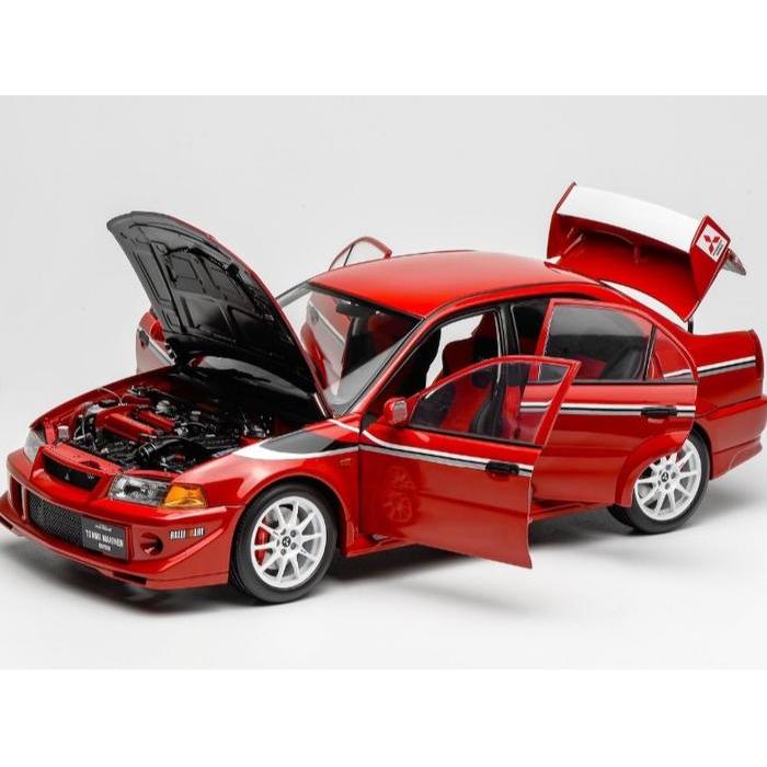 1/18 MOTORHELIX MITSUBISHI LANCER EVOLUTION VI TME DIECAST NOT AUTOART ONE MODEL IGNITION